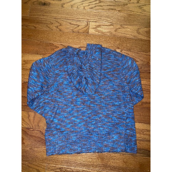 Woolrich Multicolor Hooded Pull Over Sweater Size Women's Small - Picture 6 of 9